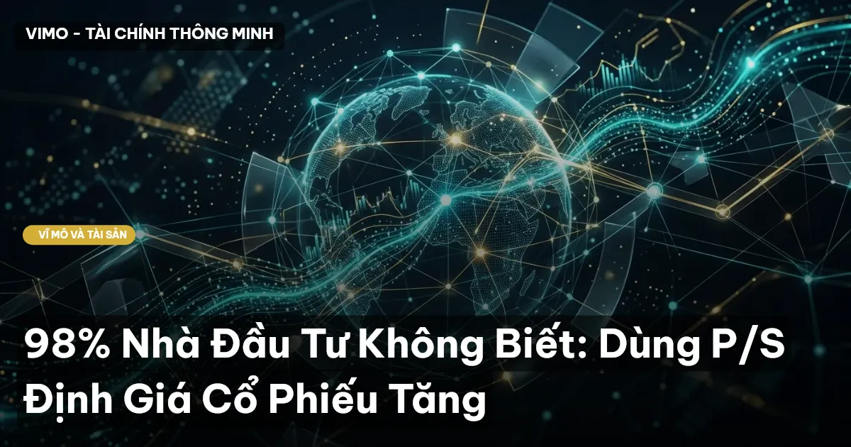 98% Nhà Đầu Tư Không Biết: Dùng P/S Định Giá Cổ Phiếu Tăng
