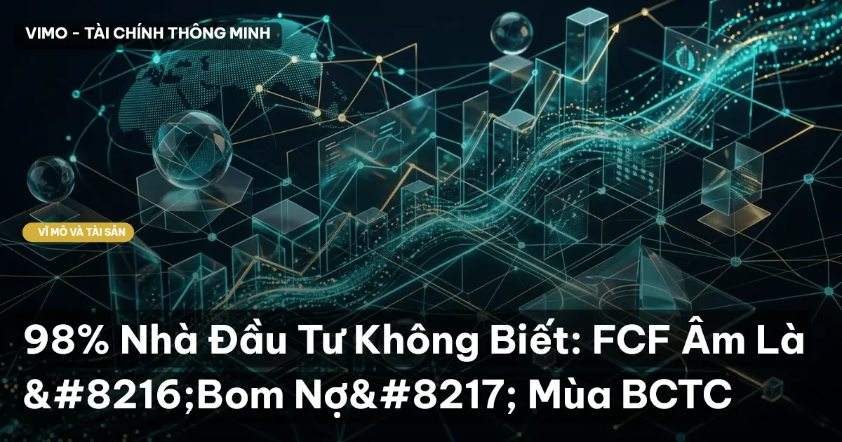 98% Nhà Đầu Tư Không Biết: FCF Âm Là 'Bom Nợ' Mùa BCTC