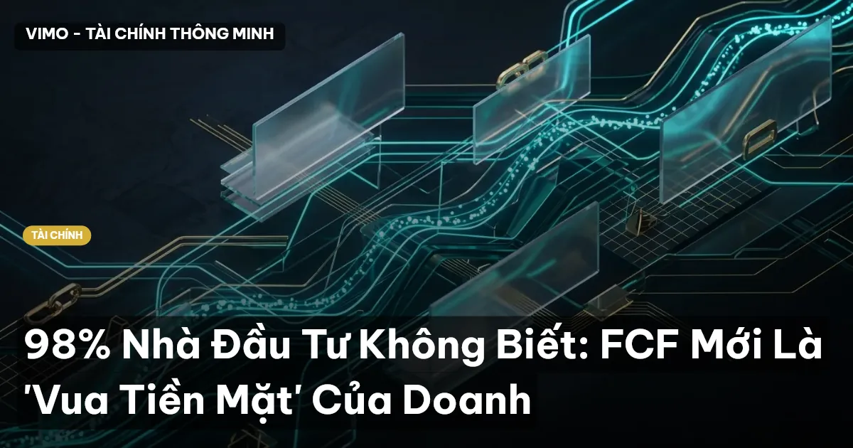 98% Nhà Đầu Tư Không Biết: FCF Mới Là 'Vua Tiền Mặt' Của Doanh