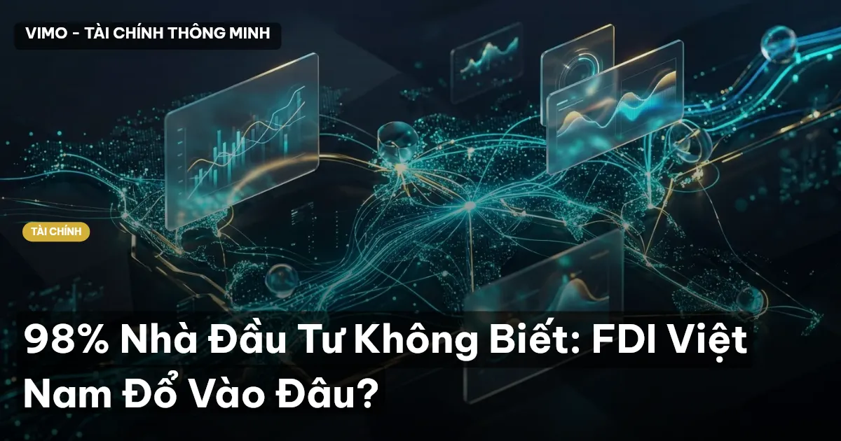 98% Nhà Đầu Tư Không Biết: FDI Việt Nam Đổ Vào Đâu?