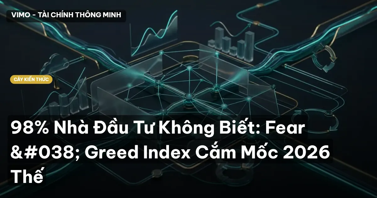 98% Nhà Đầu Tư Không Biết: Fear & Greed Index Cắm Mốc 2026 Thế