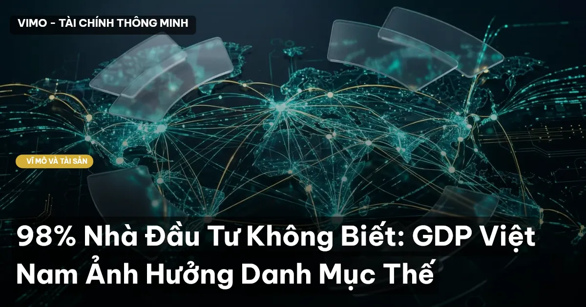 98% Nhà Đầu Tư Không Biết: GDP Việt Nam Ảnh Hưởng Danh Mục Thế