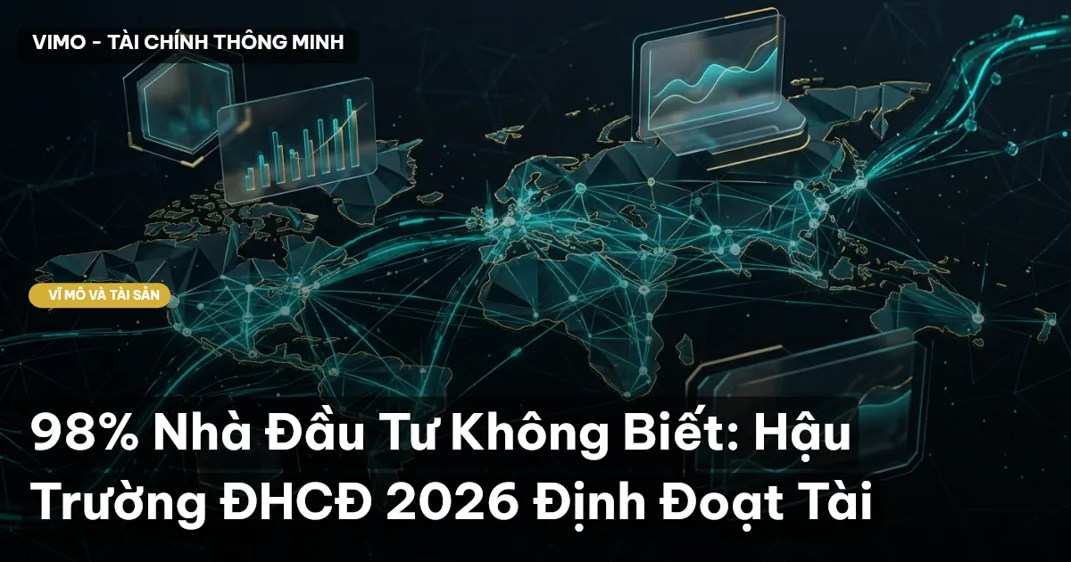 98% Nhà Đầu Tư Không Biết: Hậu Trường ĐHCĐ 2026 Định Đoạt Tài