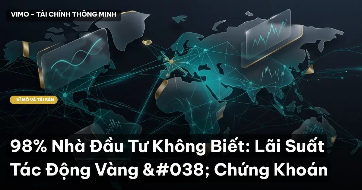 98% Nhà Đầu Tư Không Biết: Lãi Suất Tác Động Vàng & Chứng Khoán