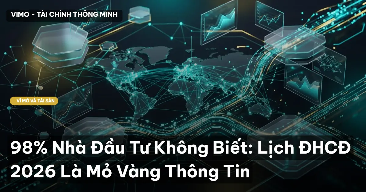 98% Nhà Đầu Tư Không Biết: Lịch ĐHCĐ 2026 Là Mỏ Vàng Thông Tin