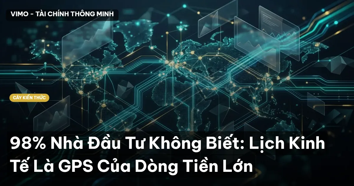 98% Nhà Đầu Tư Không Biết: Lịch Kinh Tế Là GPS Của Dòng Tiền Lớn