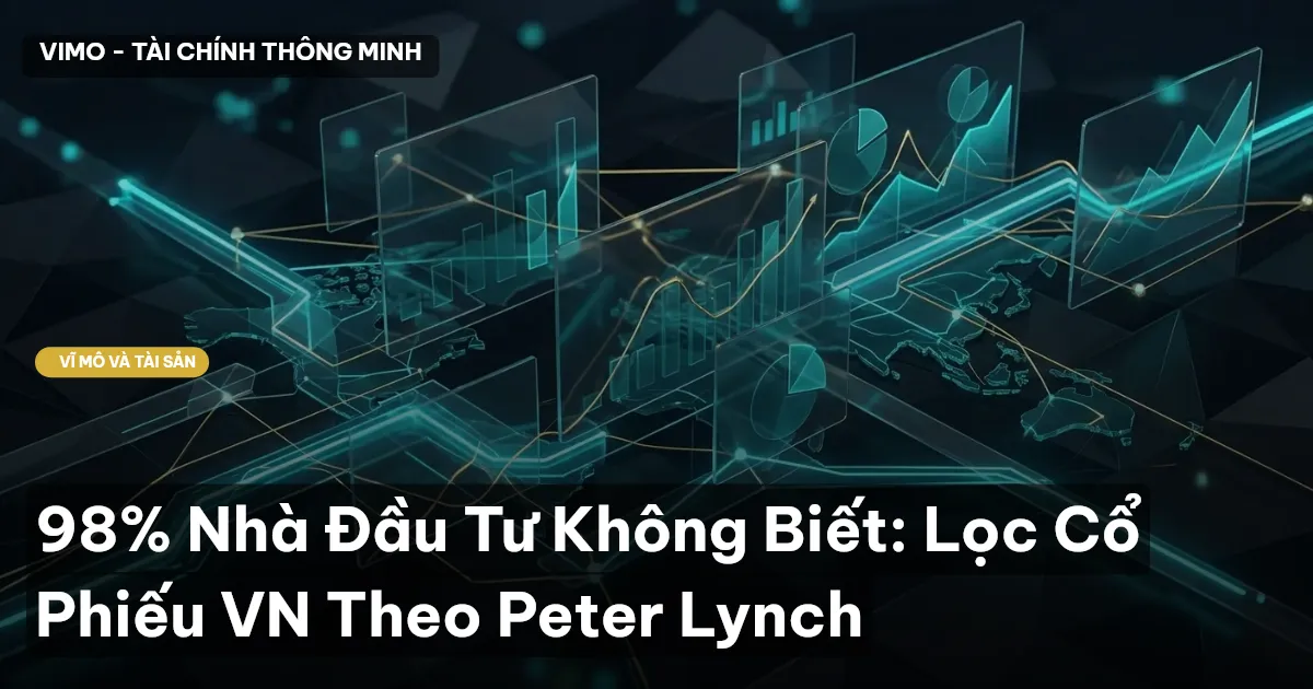 98% Nhà Đầu Tư Không Biết: Lọc Cổ Phiếu VN Theo Peter Lynch
