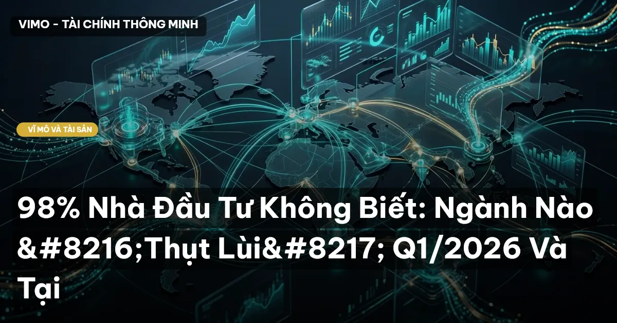 98% Nhà Đầu Tư Không Biết: Ngành Nào ‘Thụt Lùi’ Q1/2026 Và Tại