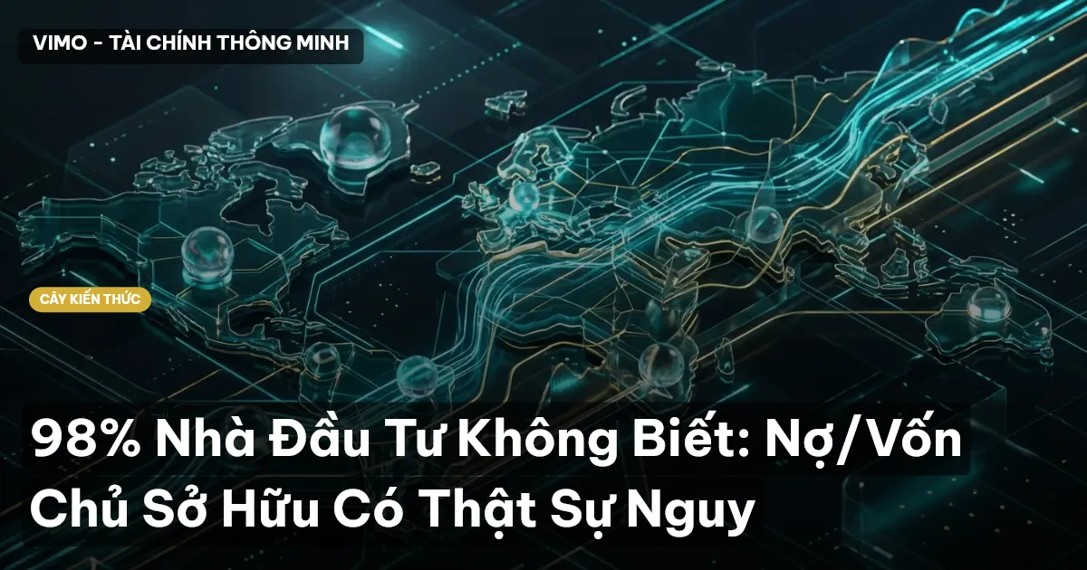 98% Nhà Đầu Tư Không Biết: Nợ/Vốn Chủ Sở Hữu Có Thật Sự Nguy