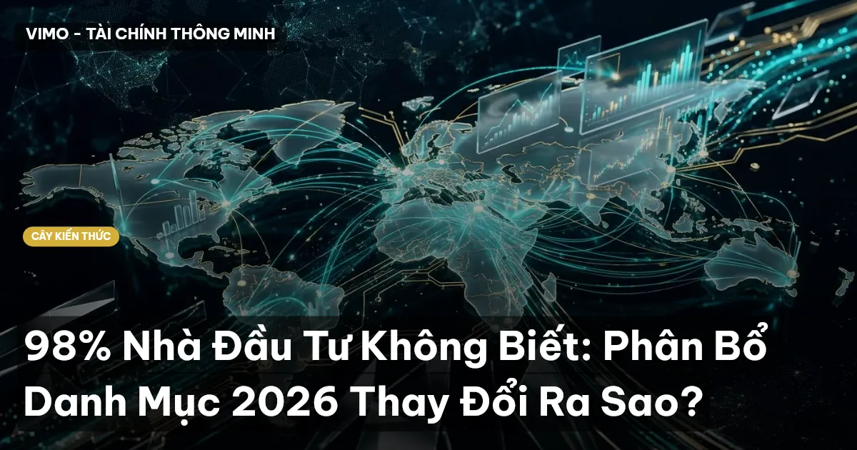 98% Nhà Đầu Tư Không Biết: Phân Bổ Danh Mục 2026 Thay Đổi Ra Sao?