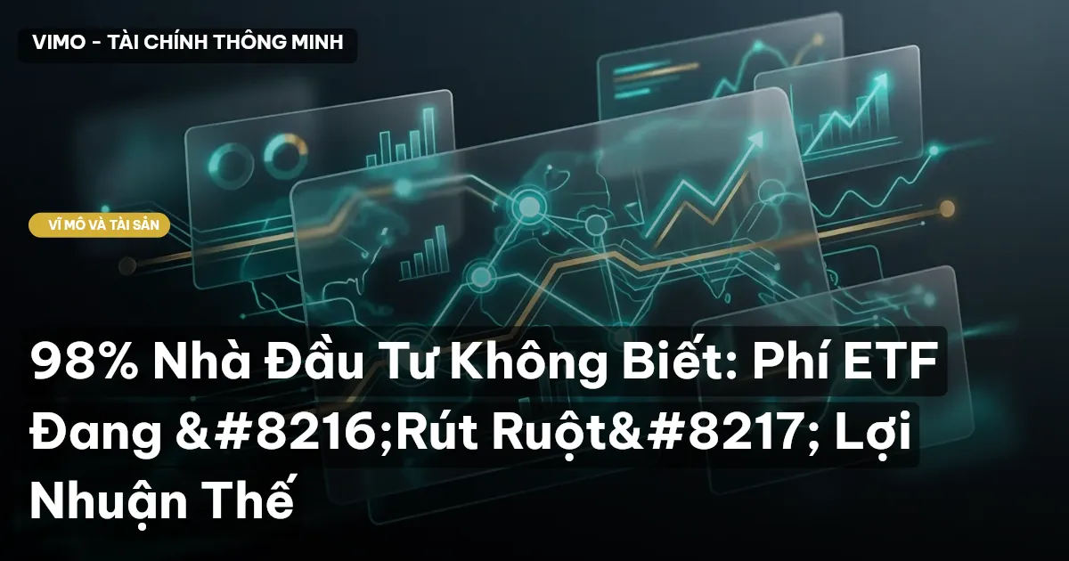 98% Nhà Đầu Tư Không Biết: Phí ETF Đang ‘Rút Ruột’ Lợi Nhuận Thế