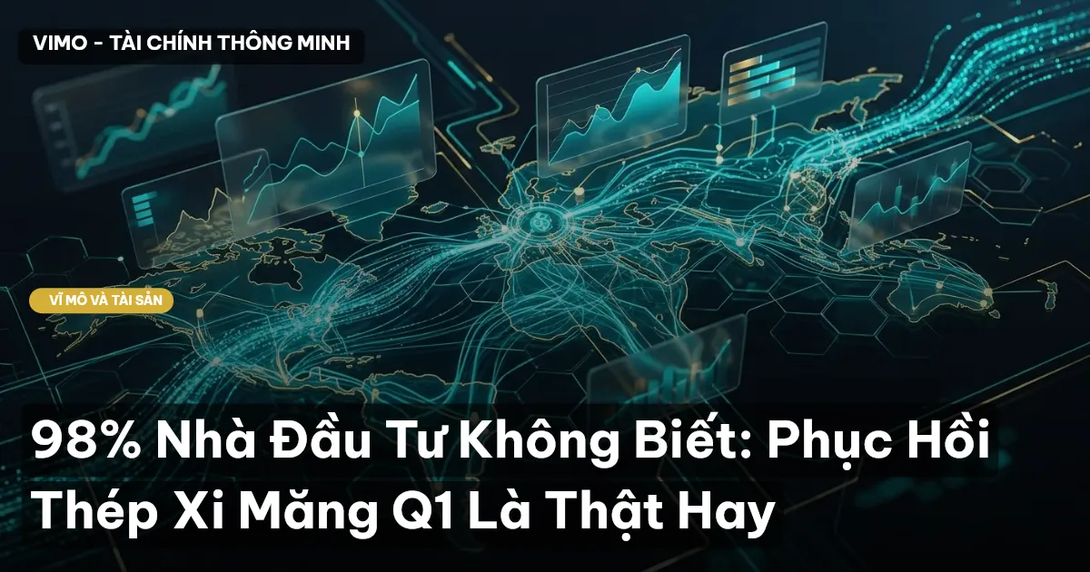 98% Nhà Đầu Tư Không Biết: Phục Hồi Thép Xi Măng Q1 Là Thật Hay