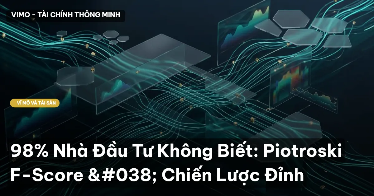 98% Nhà Đầu Tư Không Biết: Piotroski F-Score & Chiến Lược Đỉnh