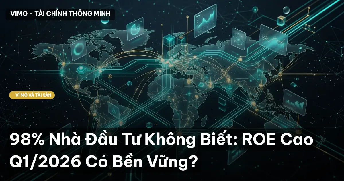 98% Nhà Đầu Tư Không Biết: ROE Cao Q1/2026 Có Bền Vững?