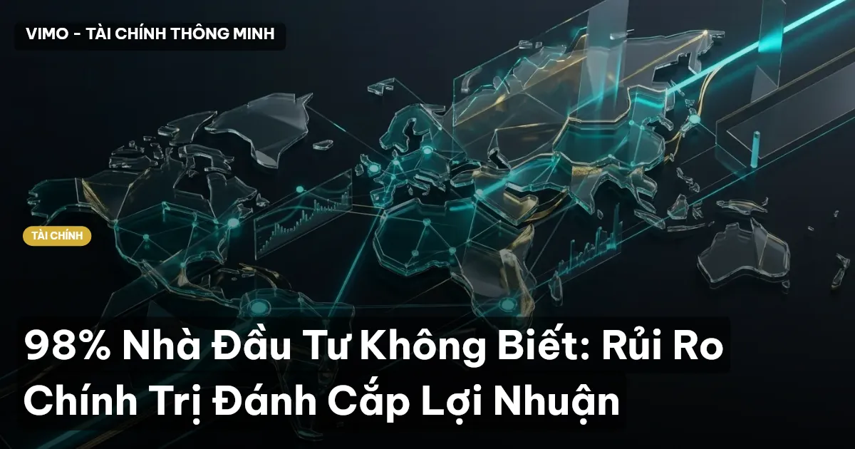 98% Nhà Đầu Tư Không Biết: Rủi Ro Chính Trị Đánh Cắp Lợi Nhuận