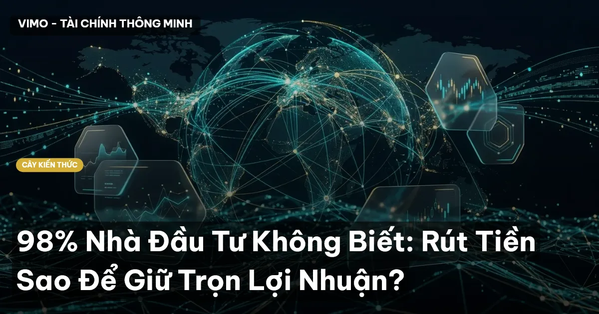 98% Nhà Đầu Tư Không Biết: Rút Tiền Sao Để Giữ Trọn Lợi Nhuận?