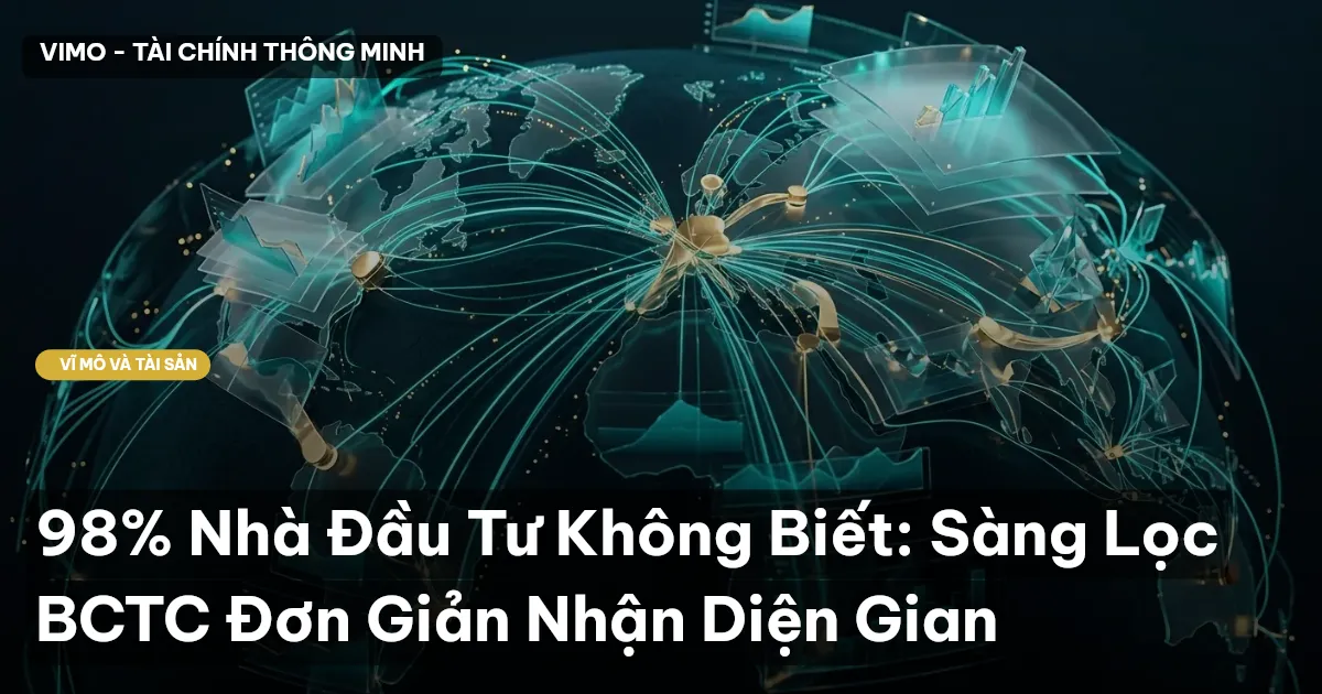 98% Nhà Đầu Tư Không Biết: Sàng Lọc BCTC Đơn Giản Nhận Diện Gian