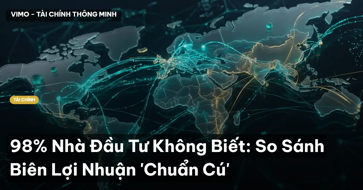 98% Nhà Đầu Tư Không Biết: So Sánh Biên Lợi Nhuận 'Chuẩn Cú'