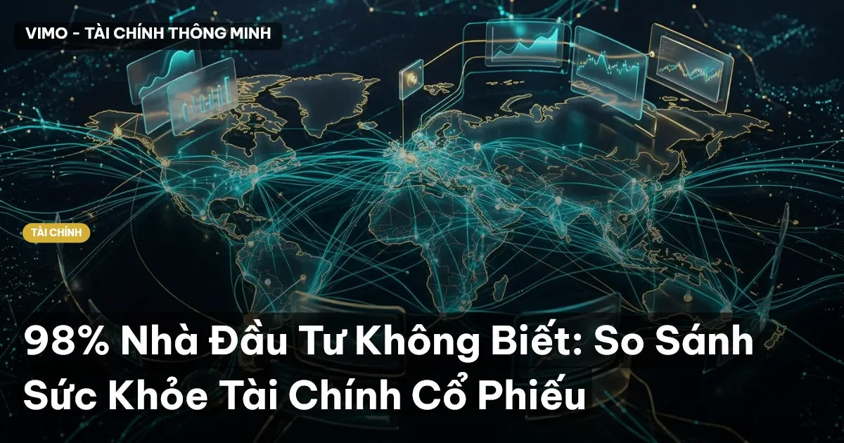 98% Nhà Đầu Tư Không Biết: So Sánh Sức Khỏe Tài Chính Cổ Phiếu