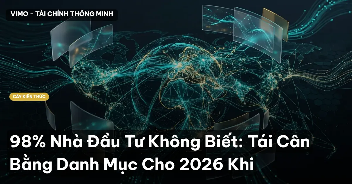 98% Nhà Đầu Tư Không Biết: Tái Cân Bằng Danh Mục Cho 2026 Khi