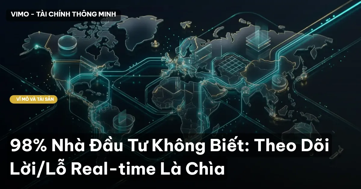 98% Nhà Đầu Tư Không Biết: Theo Dõi Lời/Lỗ Real-time Là Chìa