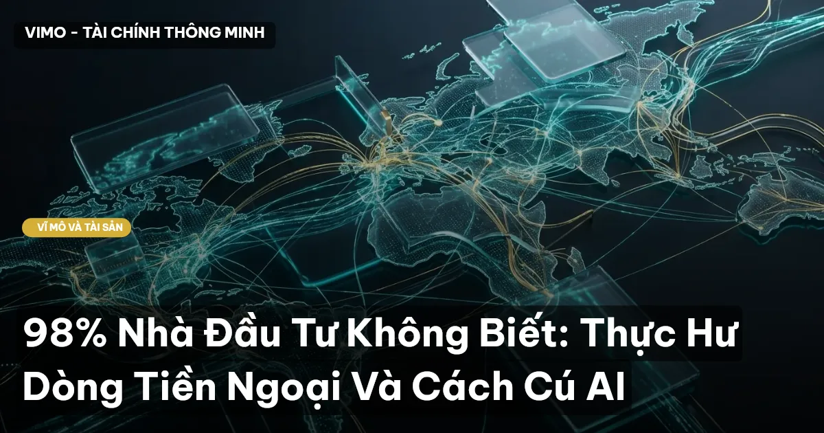 98% Nhà Đầu Tư Không Biết: Thực Hư Dòng Tiền Ngoại Và Cách Cú AI
