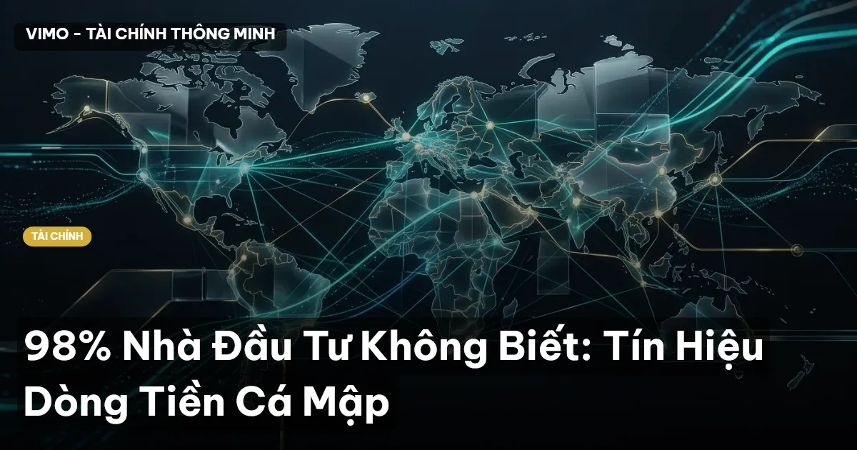 98% Nhà Đầu Tư Không Biết: Tín Hiệu Dòng Tiền Cá Mập