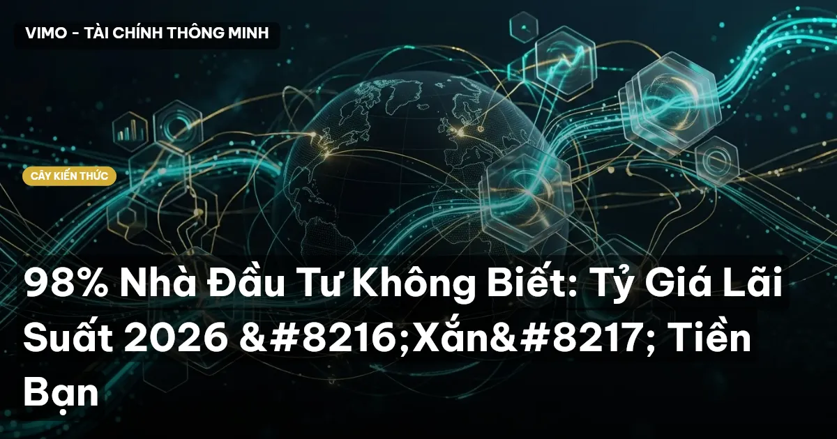 98% Nhà Đầu Tư Không Biết: Tỷ Giá Lãi Suất 2026 ‘Xắn’ Tiền Bạn
