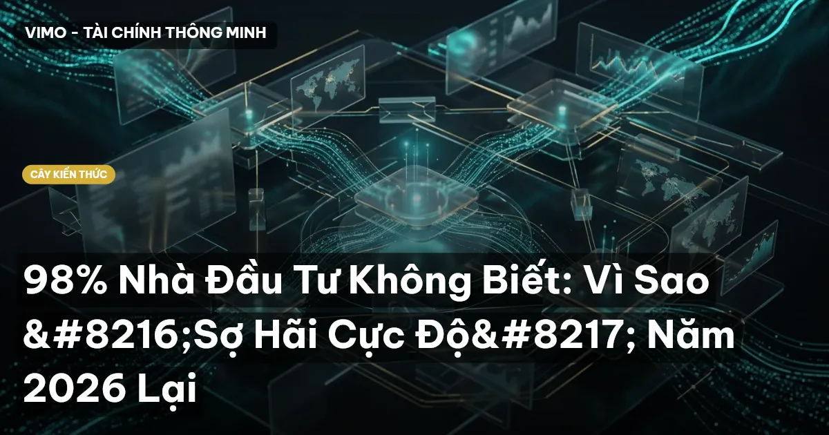 98% Nhà Đầu Tư Không Biết: Vì Sao ‘Sợ Hãi Cực Độ’ Năm 2026 Lại
