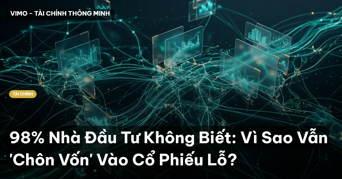98% Nhà Đầu Tư Không Biết: Vì Sao Vẫn 'Chôn Vốn' Vào Cổ Phiếu Lỗ?