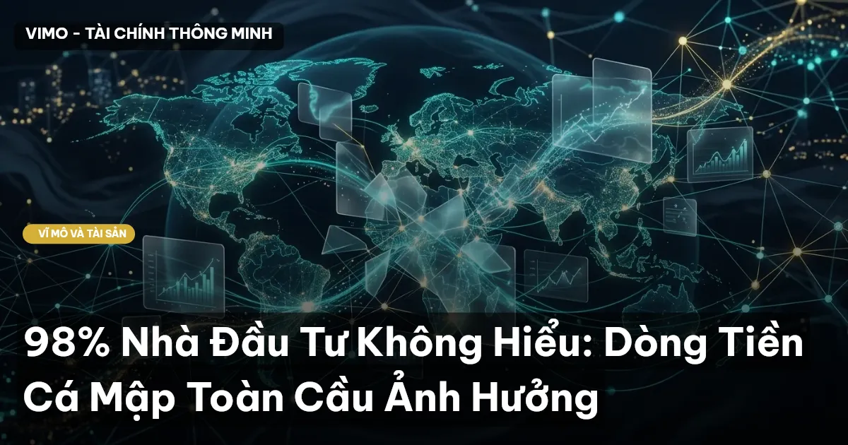98% Nhà Đầu Tư Không Hiểu: Dòng Tiền Cá Mập Toàn Cầu Ảnh Hưởng