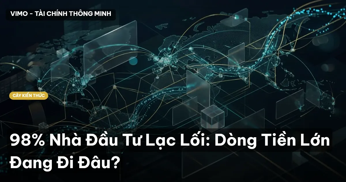 98% Nhà Đầu Tư Lạc Lối: Dòng Tiền Lớn Đang Đi Đâu?