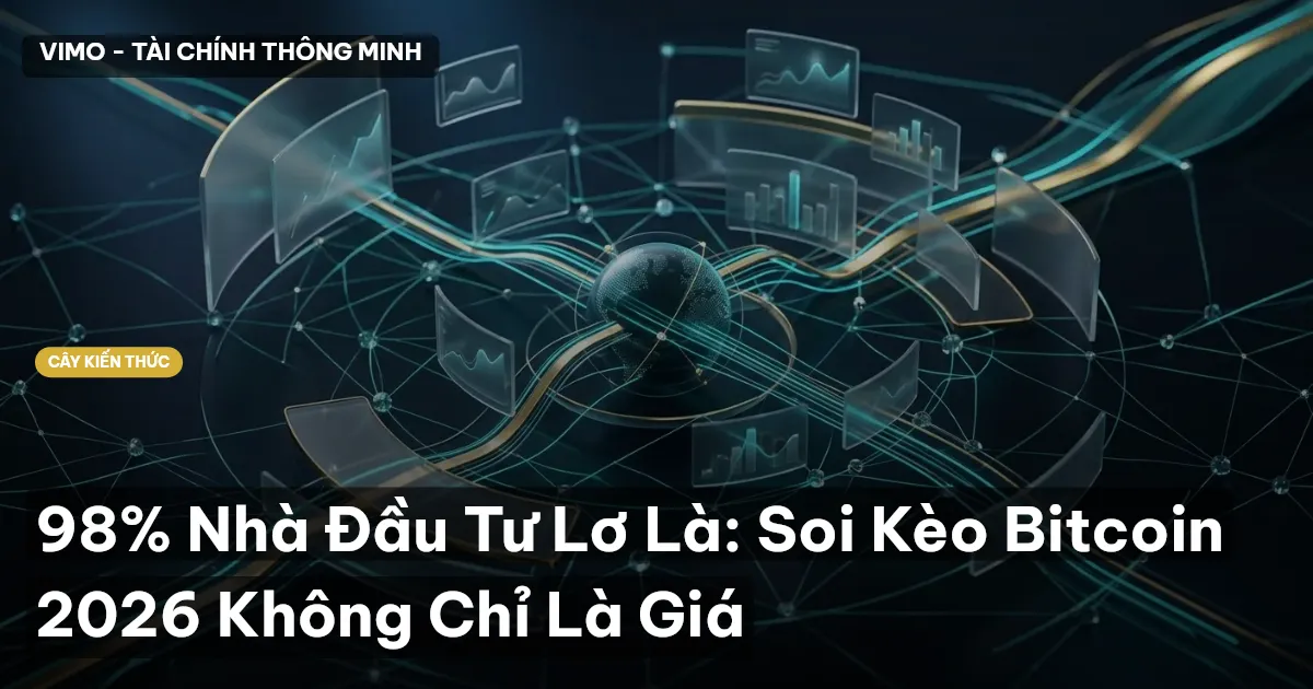 98% Nhà Đầu Tư Lơ Là: Soi Kèo Bitcoin 2026 Không Chỉ Là Giá