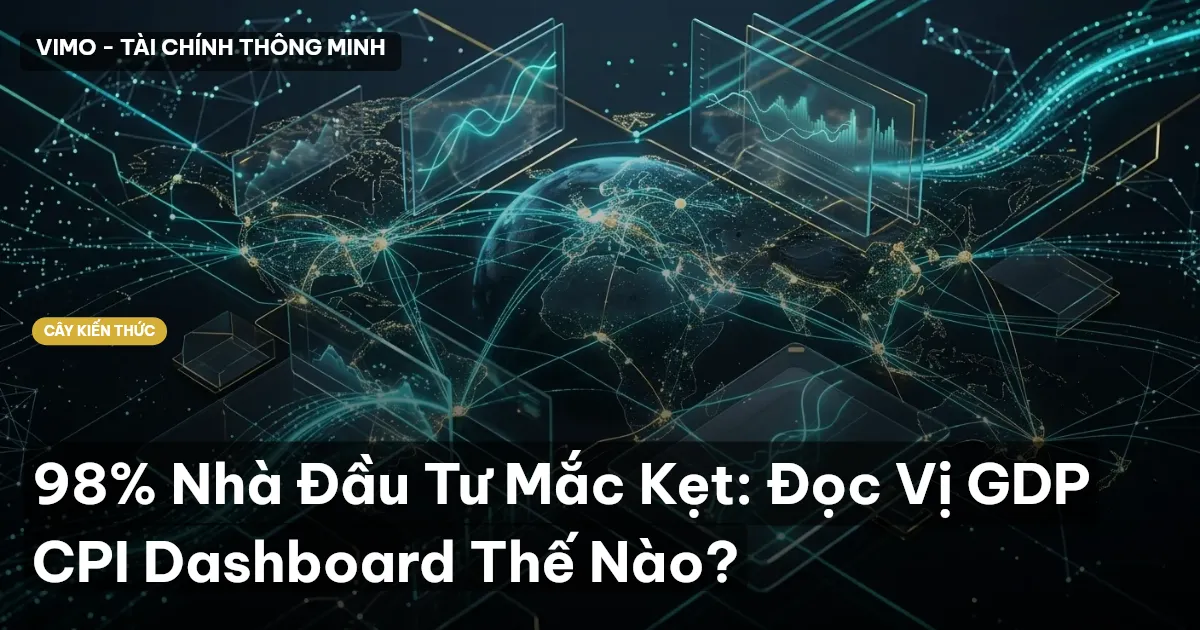98% Nhà Đầu Tư Mắc Kẹt: Đọc Vị GDP CPI Dashboard Thế Nào?