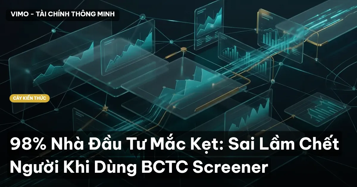 98% Nhà Đầu Tư Mắc Kẹt: Sai Lầm Chết Người Khi Dùng BCTC Screener