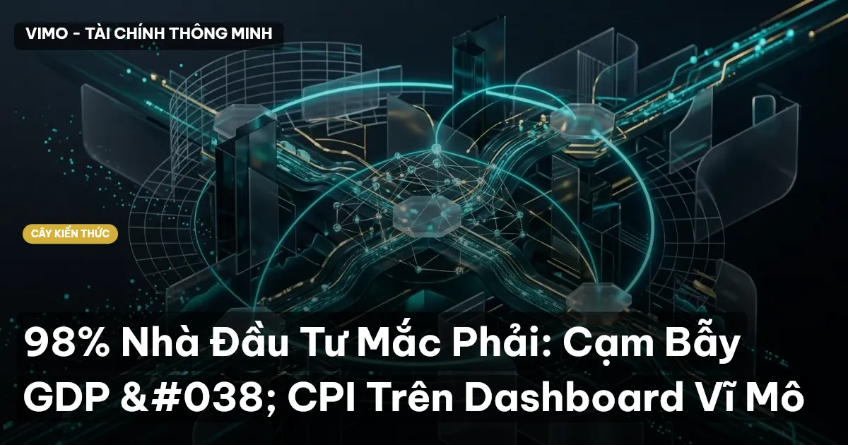 98% Nhà Đầu Tư Mắc Phải: Cạm Bẫy GDP & CPI Trên Dashboard Vĩ Mô