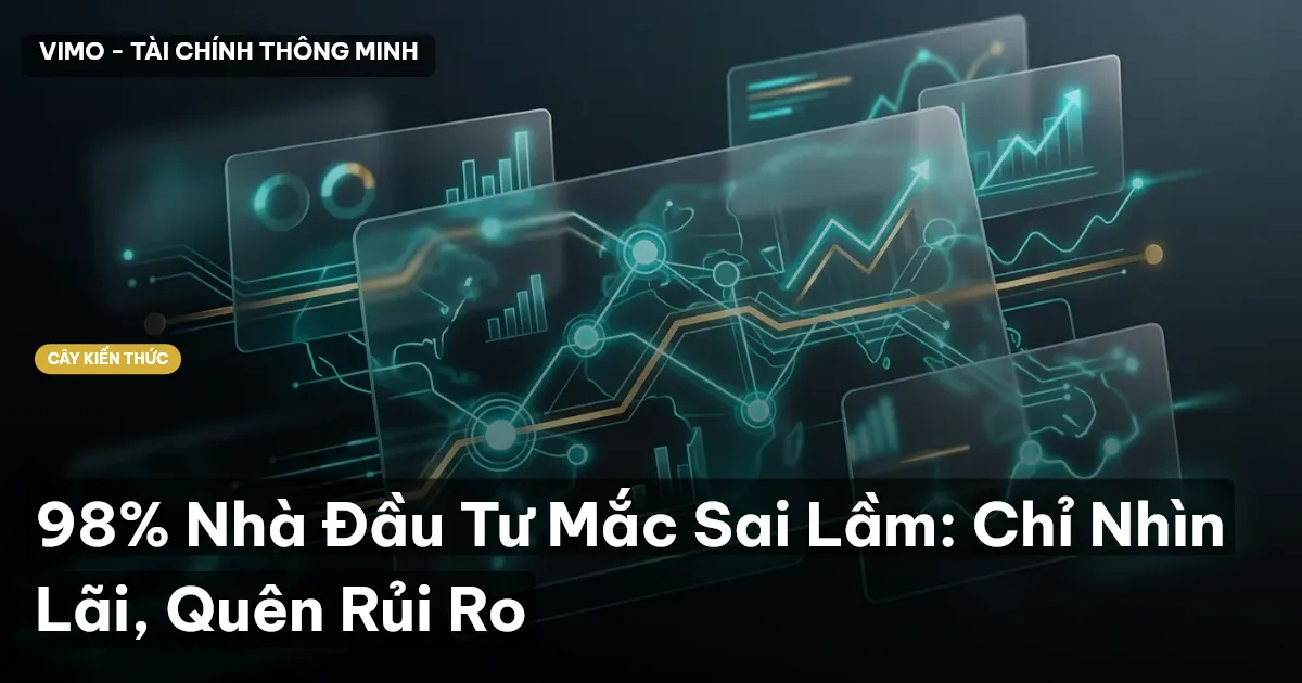 98% Nhà Đầu Tư Mắc Sai Lầm: Chỉ Nhìn Lãi, Quên Rủi Ro