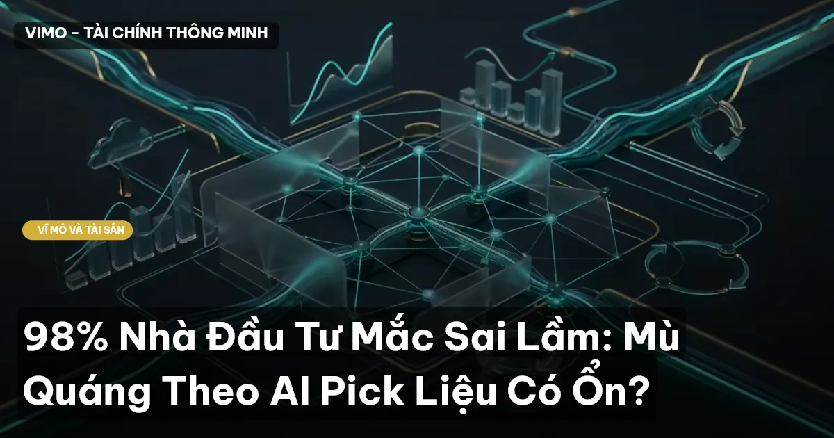 98% Nhà Đầu Tư Mắc Sai Lầm: Mù Quáng Theo AI Pick Liệu Có Ổn?
