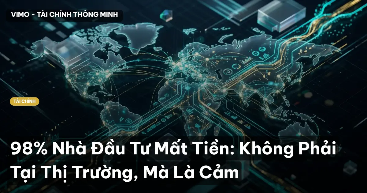 98% Nhà Đầu Tư Mất Tiền: Không Phải Tại Thị Trường, Mà Là Cảm
