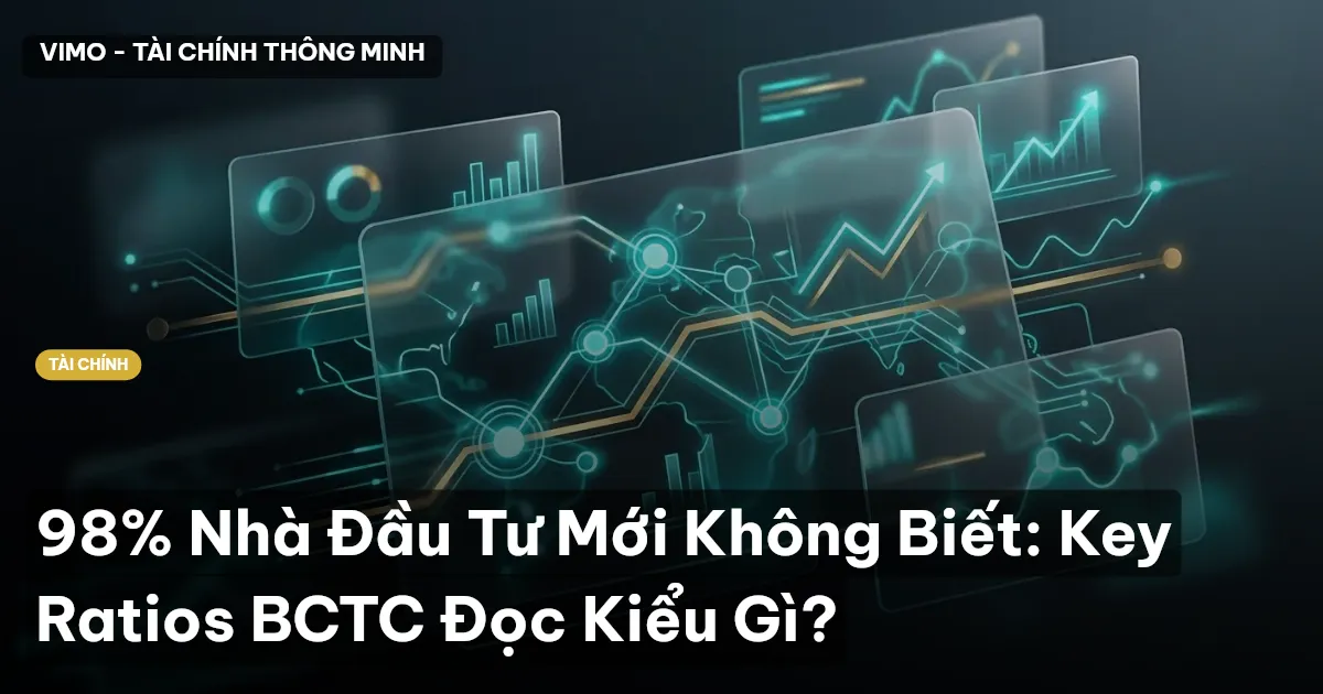 98% Nhà Đầu Tư Mới Không Biết: Key Ratios BCTC Đọc Kiểu Gì?