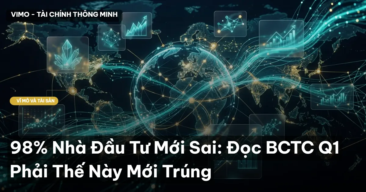 98% Nhà Đầu Tư Mới Sai: Đọc BCTC Q1 Phải Thế Này Mới Trúng