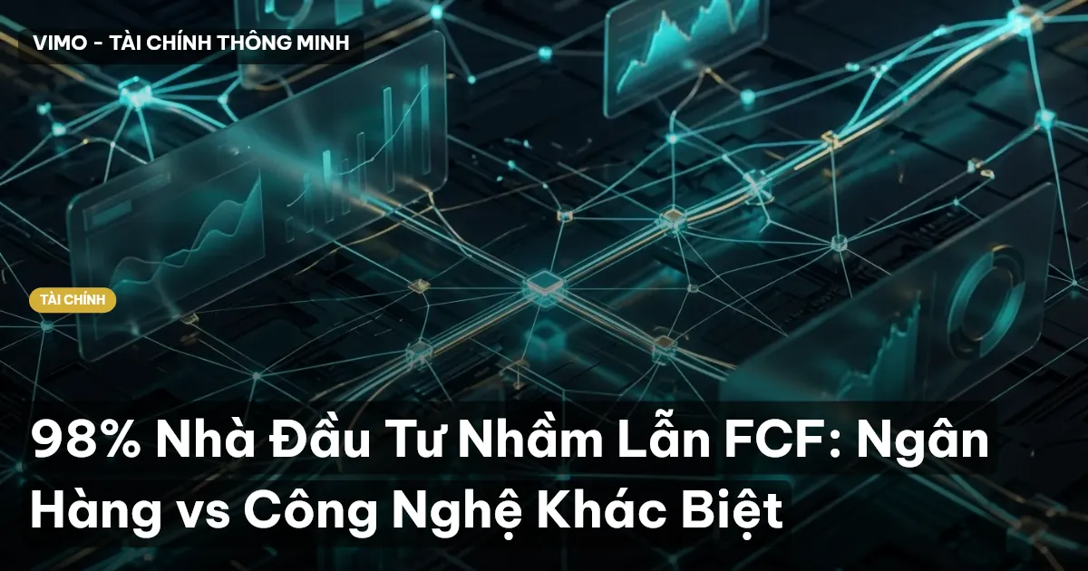 98% Nhà Đầu Tư Nhầm Lẫn FCF: Ngân Hàng vs Công Nghệ Khác Biệt