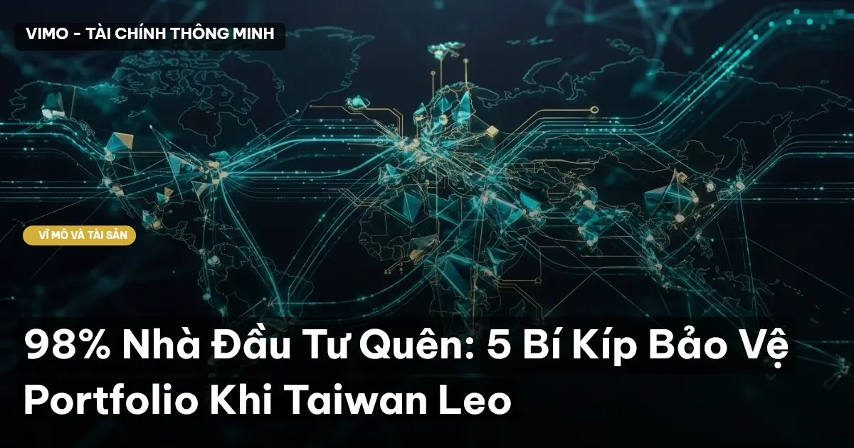 98% Nhà Đầu Tư Quên: 5 Bí Kíp Bảo Vệ Portfolio Khi Taiwan Leo