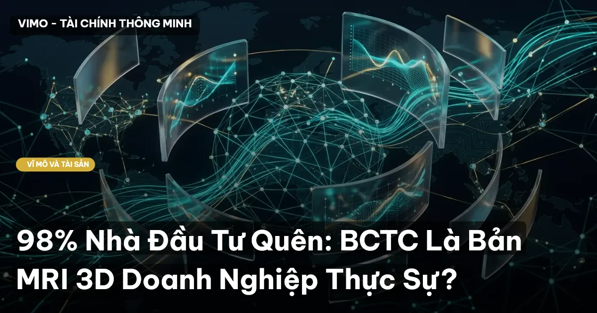 98% Nhà Đầu Tư Quên: BCTC Là Bản MRI 3D Doanh Nghiệp Thực Sự?