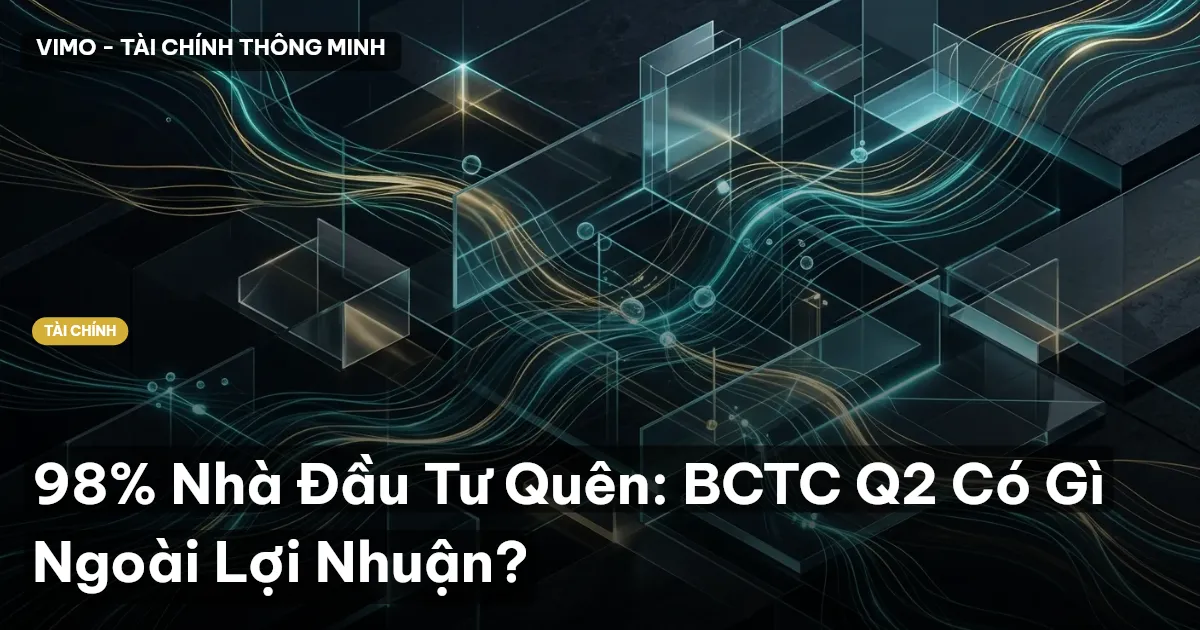 98% Nhà Đầu Tư Quên: BCTC Q2 Có Gì Ngoài Lợi Nhuận?