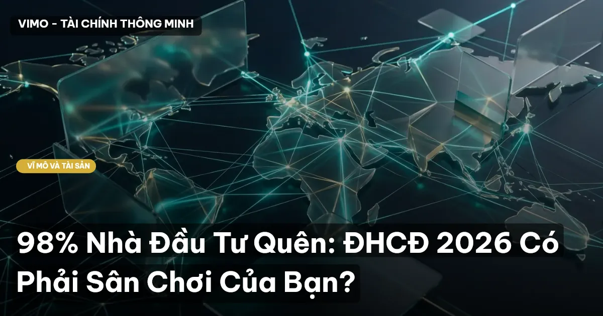 98% Nhà Đầu Tư Quên: ĐHCĐ 2026 Có Phải Sân Chơi Của Bạn?