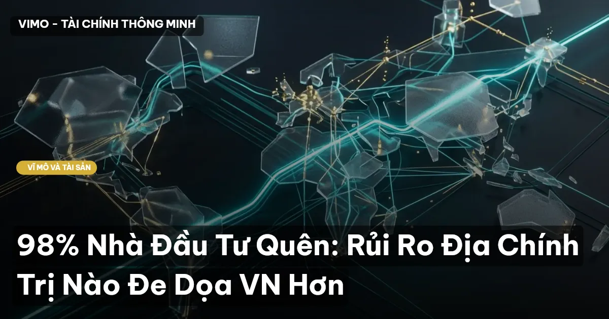 98% Nhà Đầu Tư Quên: Rủi Ro Địa Chính Trị Nào Đe Dọa VN Hơn