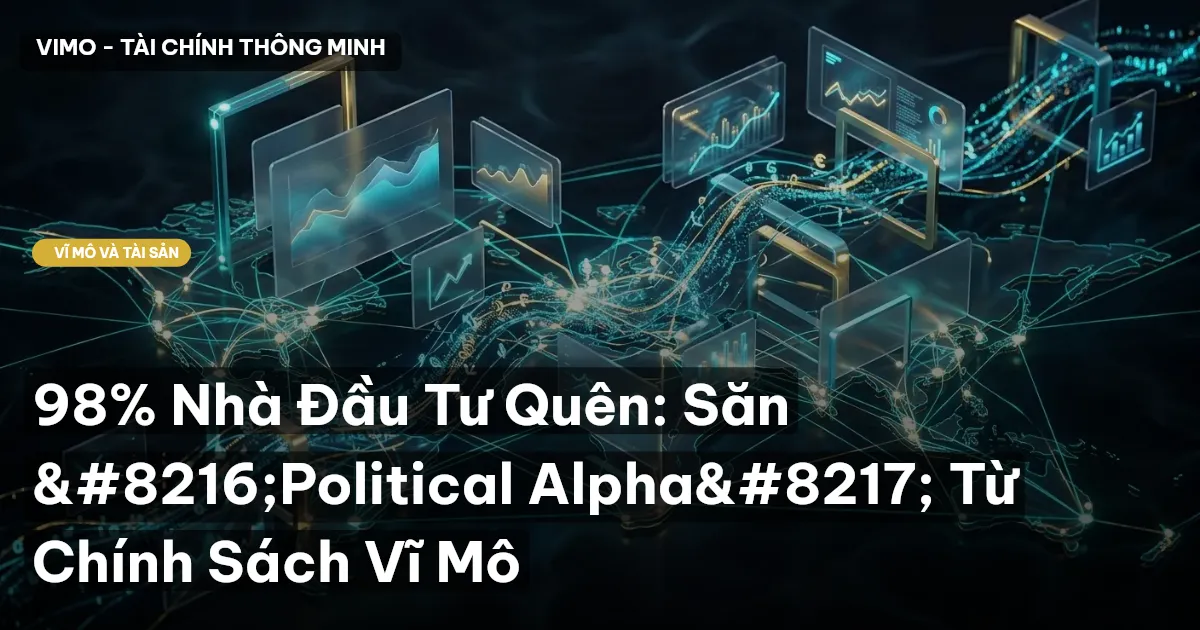 98% Nhà Đầu Tư Quên: Săn ‘Political Alpha’ Từ Chính Sách Vĩ Mô