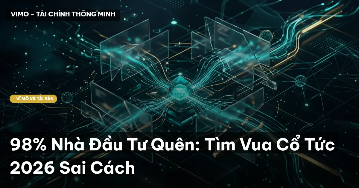 98% Nhà Đầu Tư Quên: Tìm Vua Cổ Tức 2026 Sai Cách