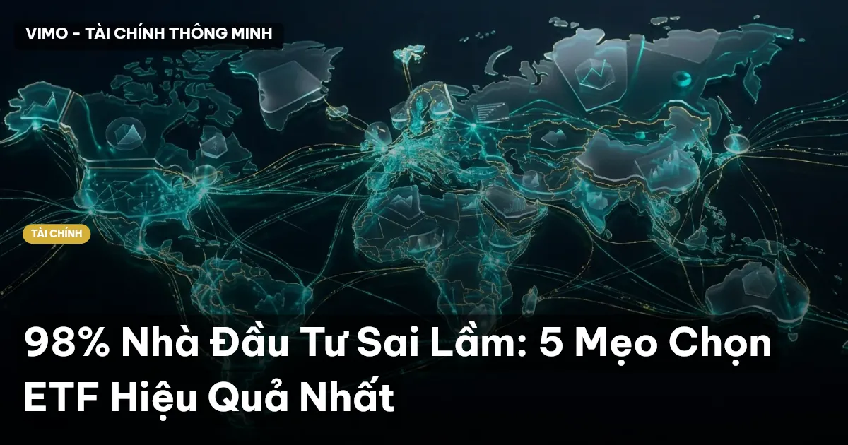 98% Nhà Đầu Tư Sai Lầm: 5 Mẹo Chọn ETF Hiệu Quả Nhất